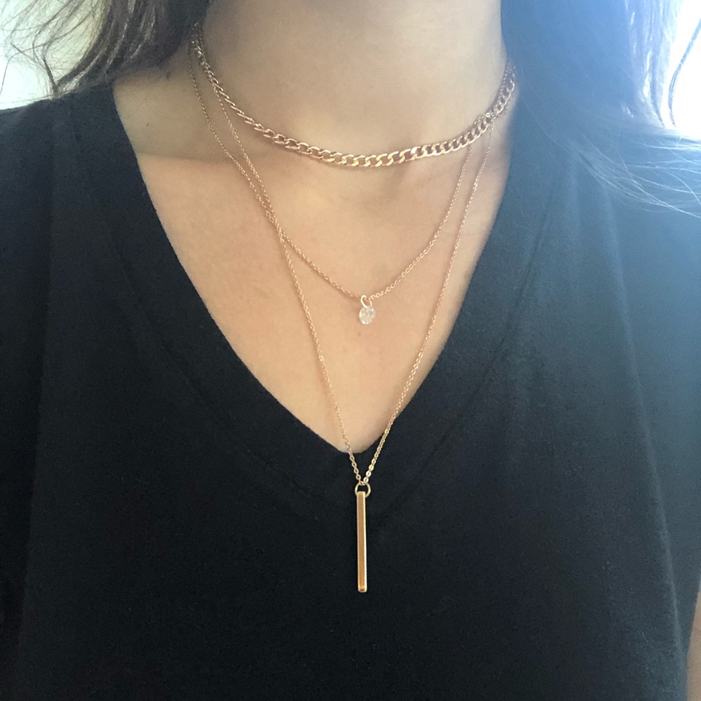 👑 Three Layer Gold Chain👑